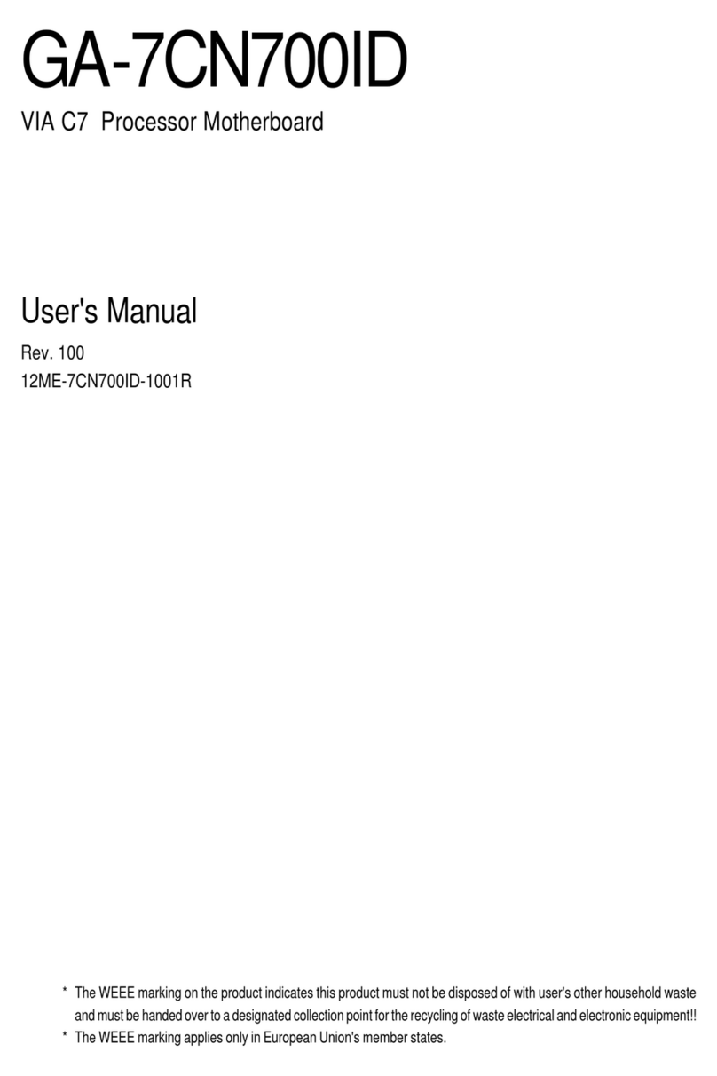 Gigabyte 7CN700ID User manual
