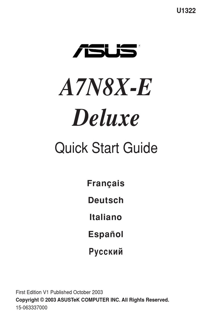 Asus A7N8X-E Deluxe User manual