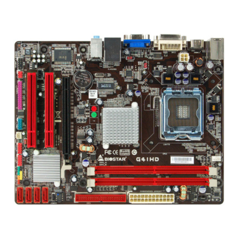 Biostar G41 HD Setup manual