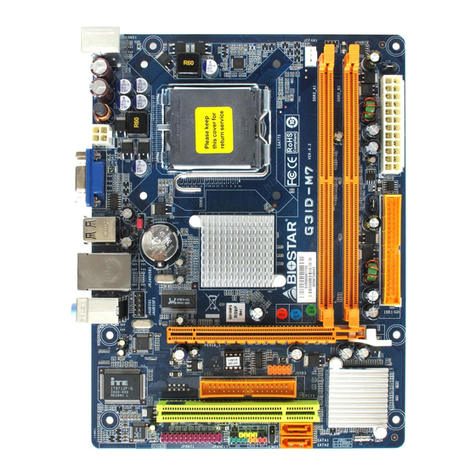 Biostar G31D-M7 User guide