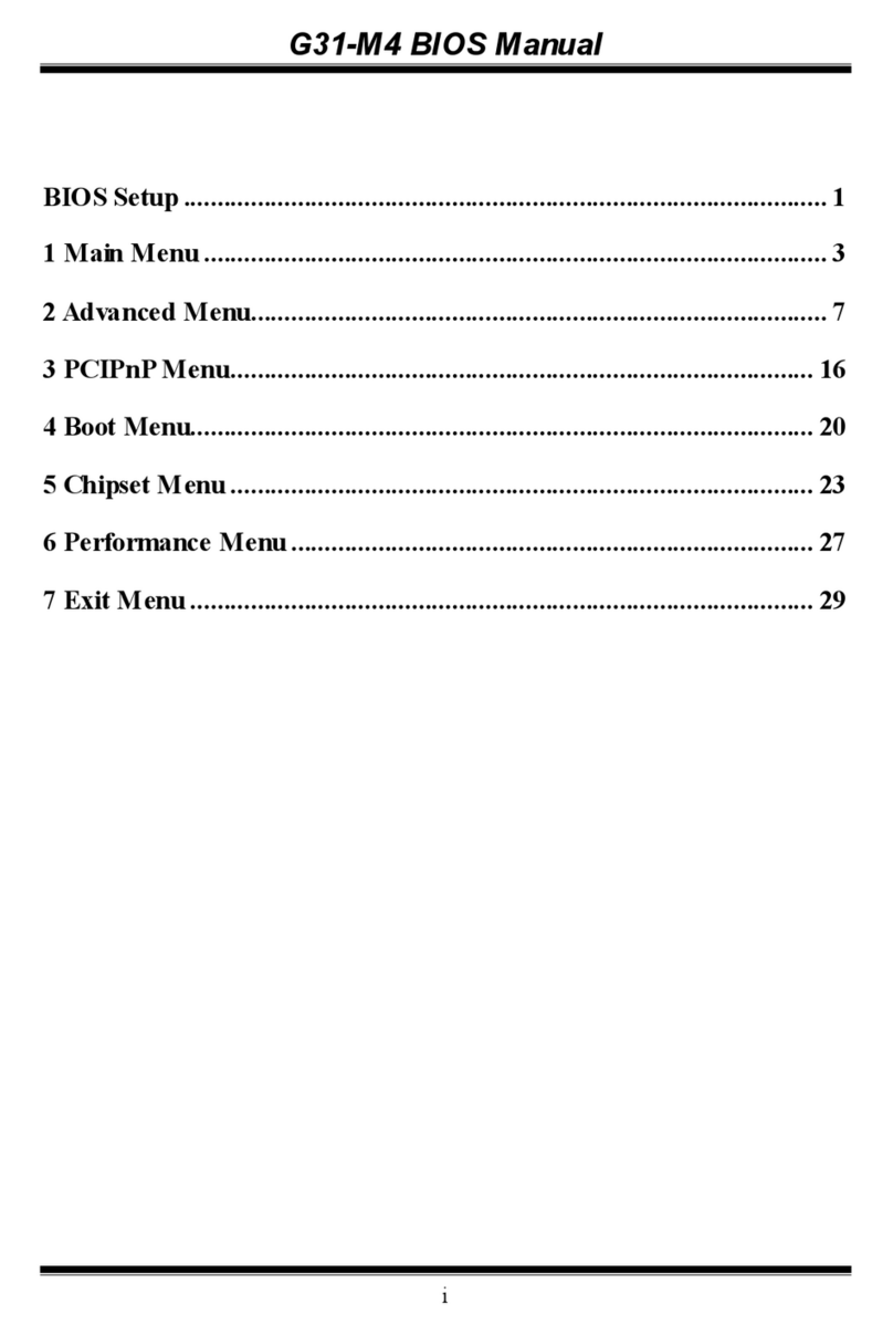 Biostar G31-M4 User manual