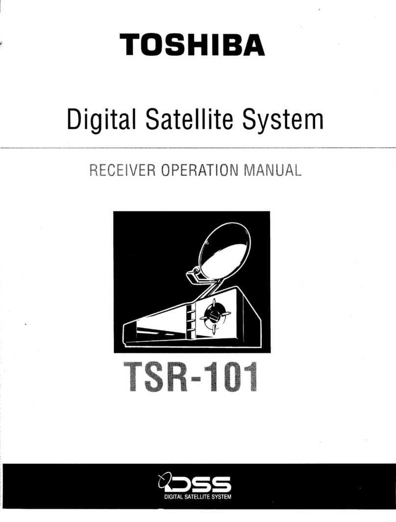 Toshiba TSR-101 User manual