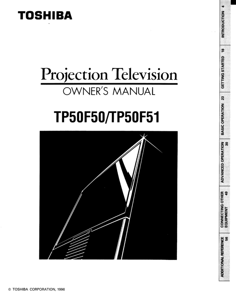 Toshiba TP50F50 owner's manual