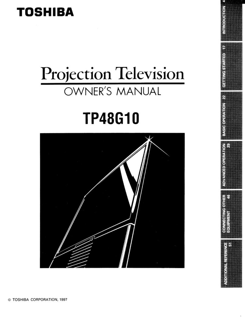 Toshiba TP48G10 owner's manual