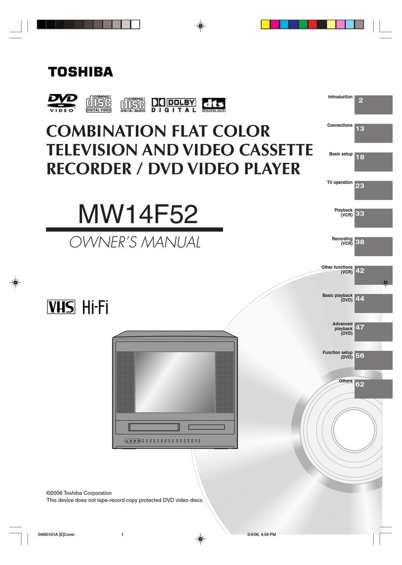 Toshiba MW14F52 User manual