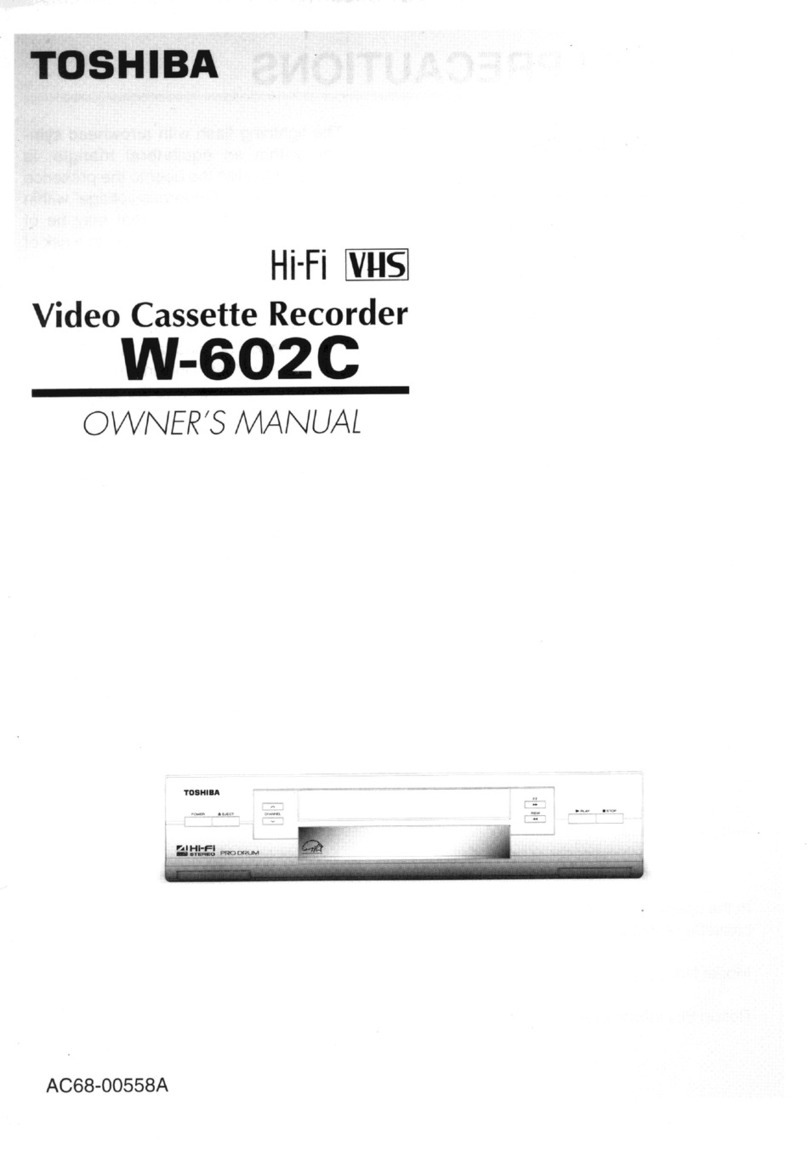 Toshiba W602C User manual Toshiba W602C User manual