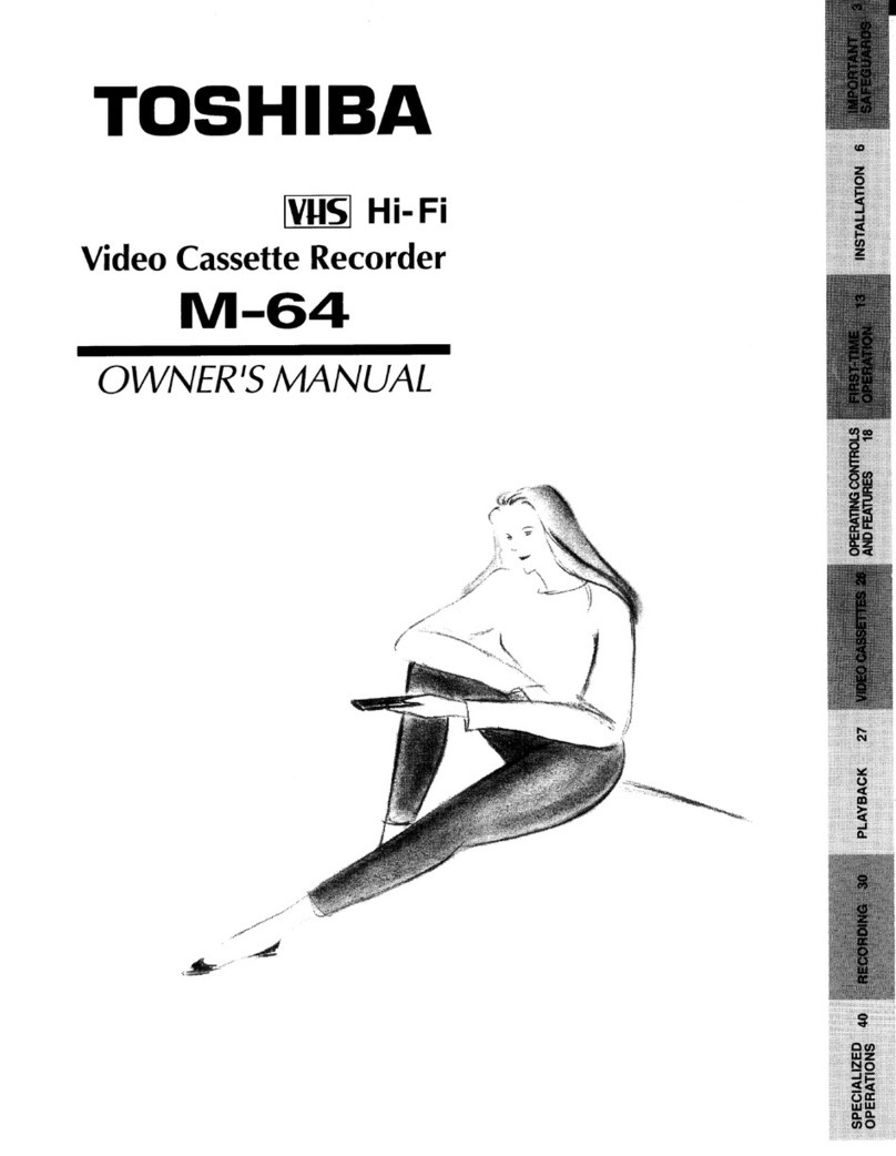 Toshiba M-64 User manual Toshiba M-64 User manual