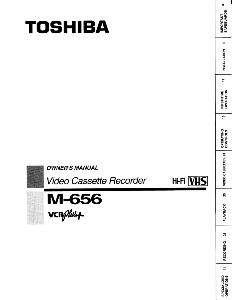 Toshiba M-656 owner's manual