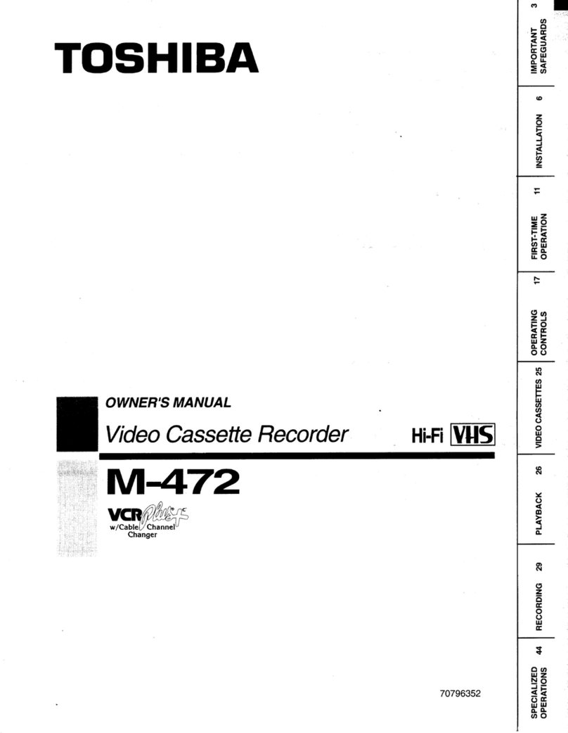 Toshiba M-472 User manual Toshiba M-472 User manual