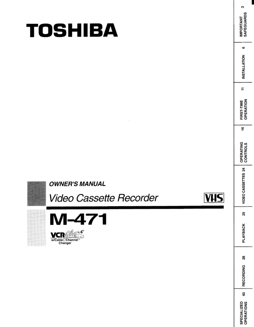 Toshiba M471 User manual