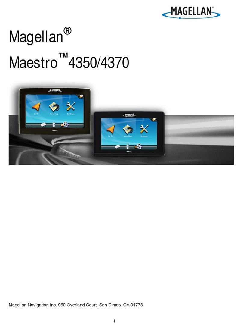Magellan Maestro 4370 - Widescreen Bluetooth Portable GPS... Mode d'emploi