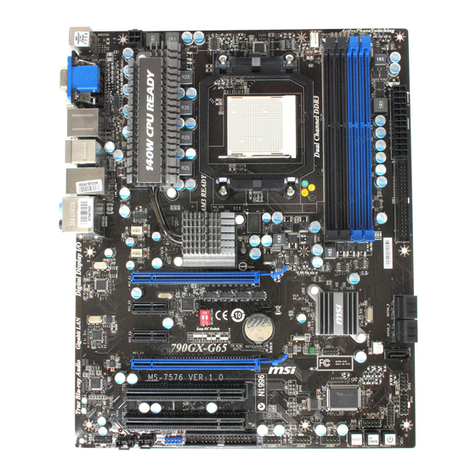 MSI 790GX-G65 - SocketAM3/140W CPU/AMD 790GX User manual MSI 790GX-G65 - SocketAM3/140W CPU/AMD 790GX User manual