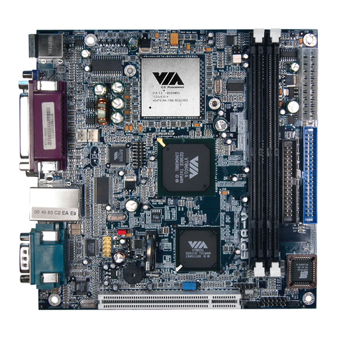 VIA Technologies VB8001-16 - VIA Motherboard - Mini ITX User manual