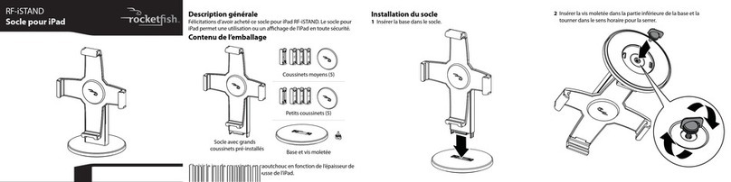 Rocket Fish RF-ISTAND Installation and operation manual