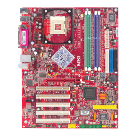 MSI 865PE NEO2-LS - Motherboard - ATX User manual MSI 865PE NEO2-LS - Motherboard - ATX User manual
