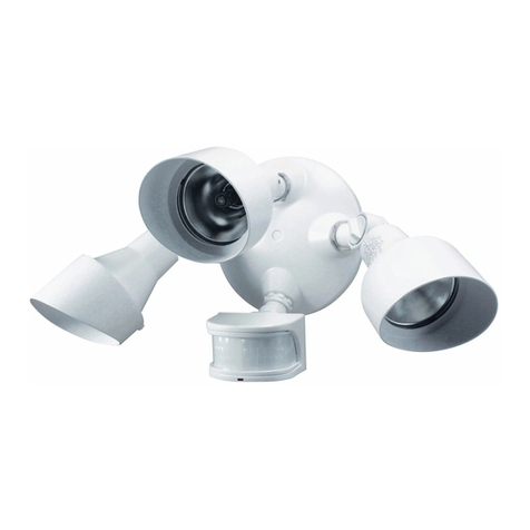 Heath Zenith SL-5718-BK-C - Heath - 270-Degree Motion Sensing Security... user guide