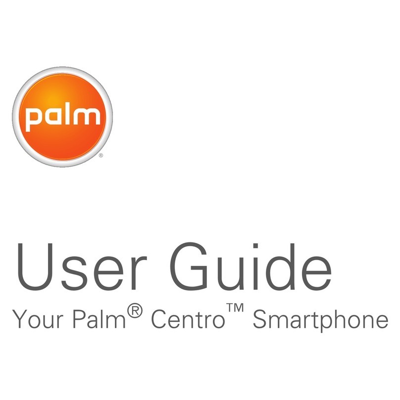 Palm 1057LA-BLU - Centro Smartphone 64 MB user guide