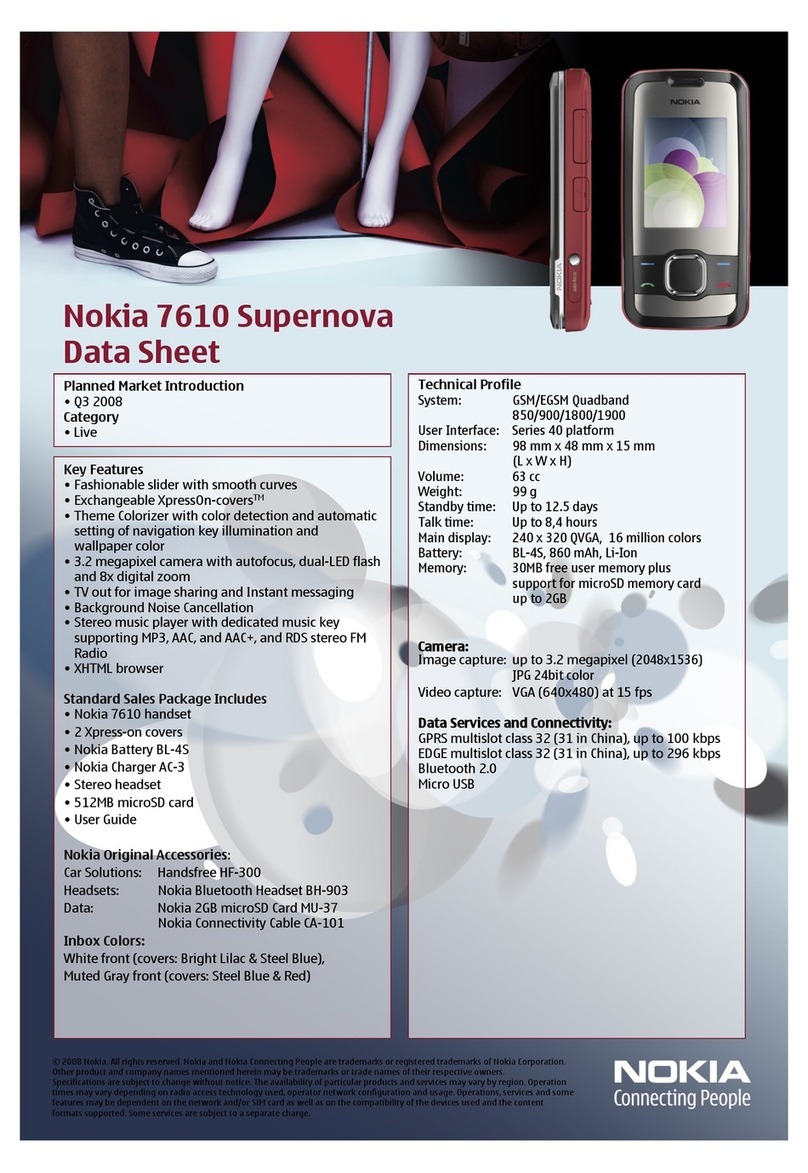 Nokia 002J2F3 User manual