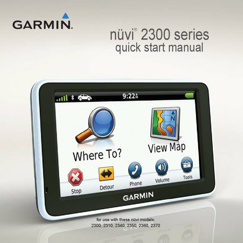 Garmin NUVI 2300 series Instruction manual