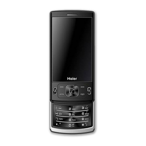 Haier X76 User manual