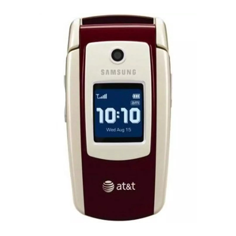 Samsung A127 - SGH Cell Phone Manual Del Usuario