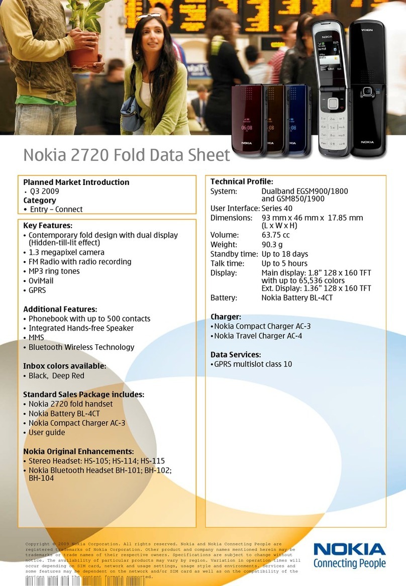 Nokia 2720 fold User manual