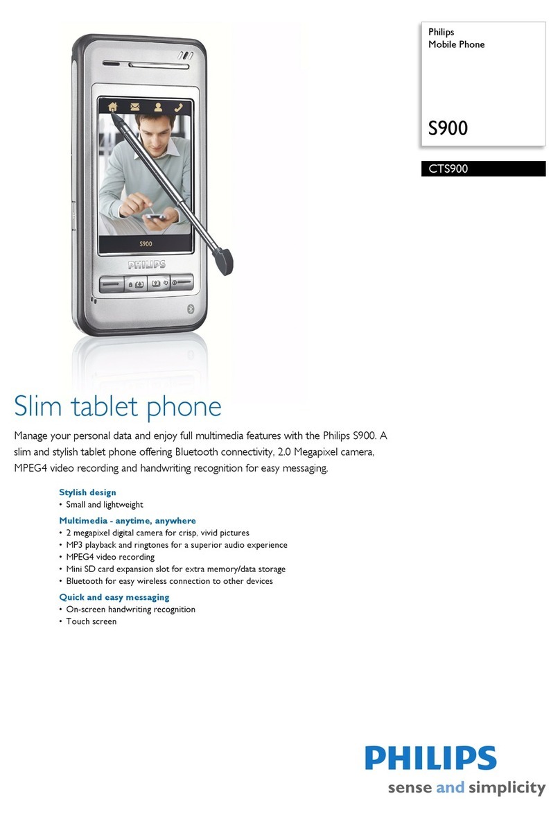 Philips S900 User manual