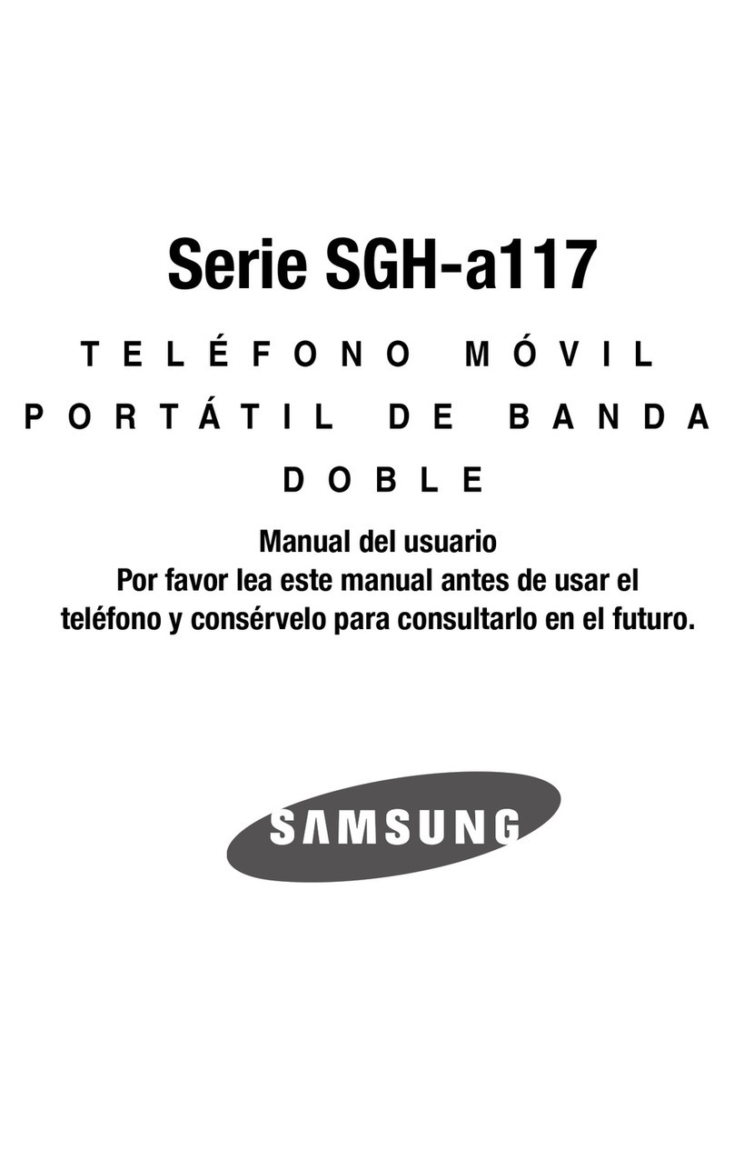 Samsung A117 - SGH Cell Phone User guide
