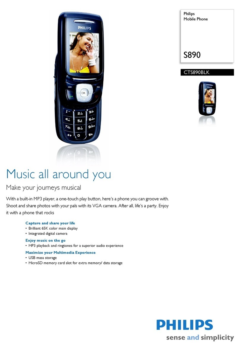 Philips S890 User manual