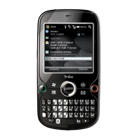 Palm 1065NA - Treo Pro Smartphone 100 MB User manual