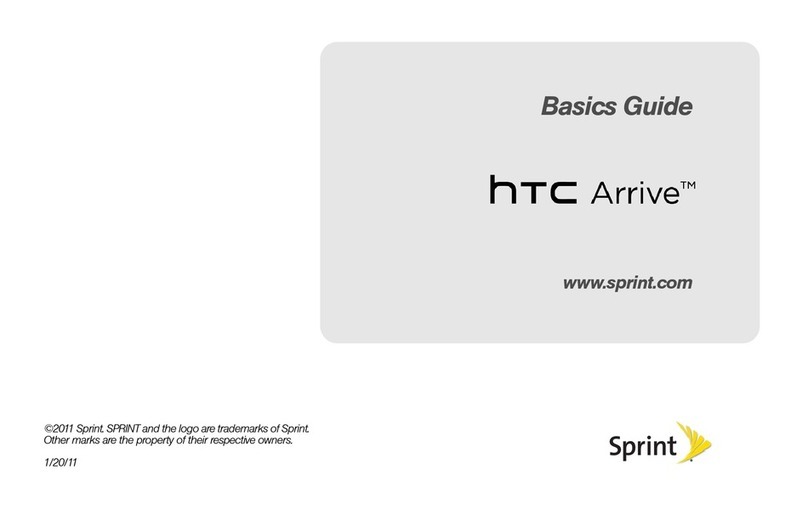 HTC Arrive Sprint Basic guide