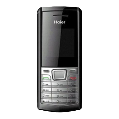 Haier D2100 User manual