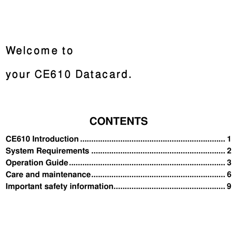 Haier CE610 User manual