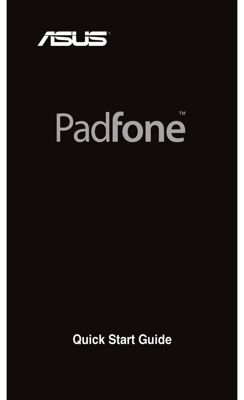 Asus PadFone Station User manual Asus PadFone Station User manual