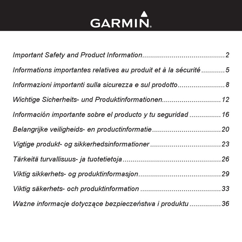 Garmin nuLink 1695 User manual
