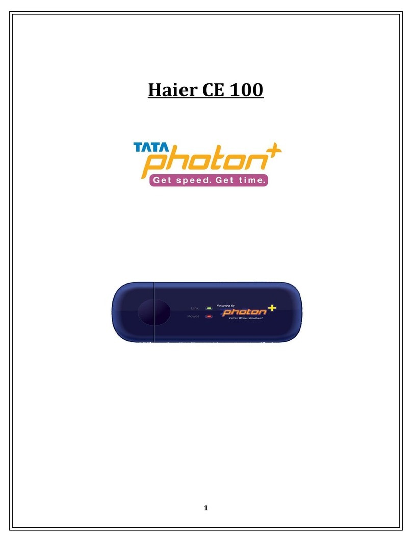Haier CE100 User manual