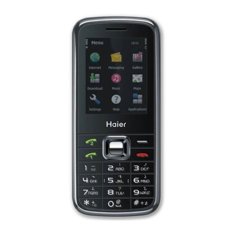 Haier V700 User manual Haier V700 User manual