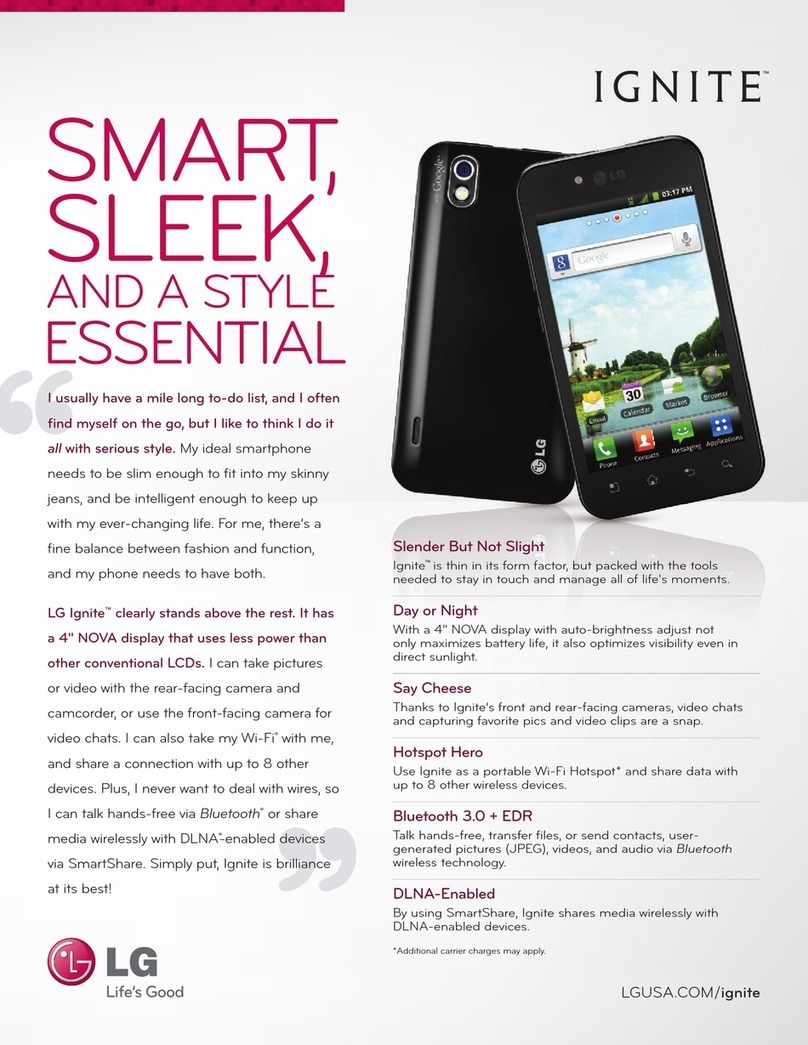LG AS855 User manual