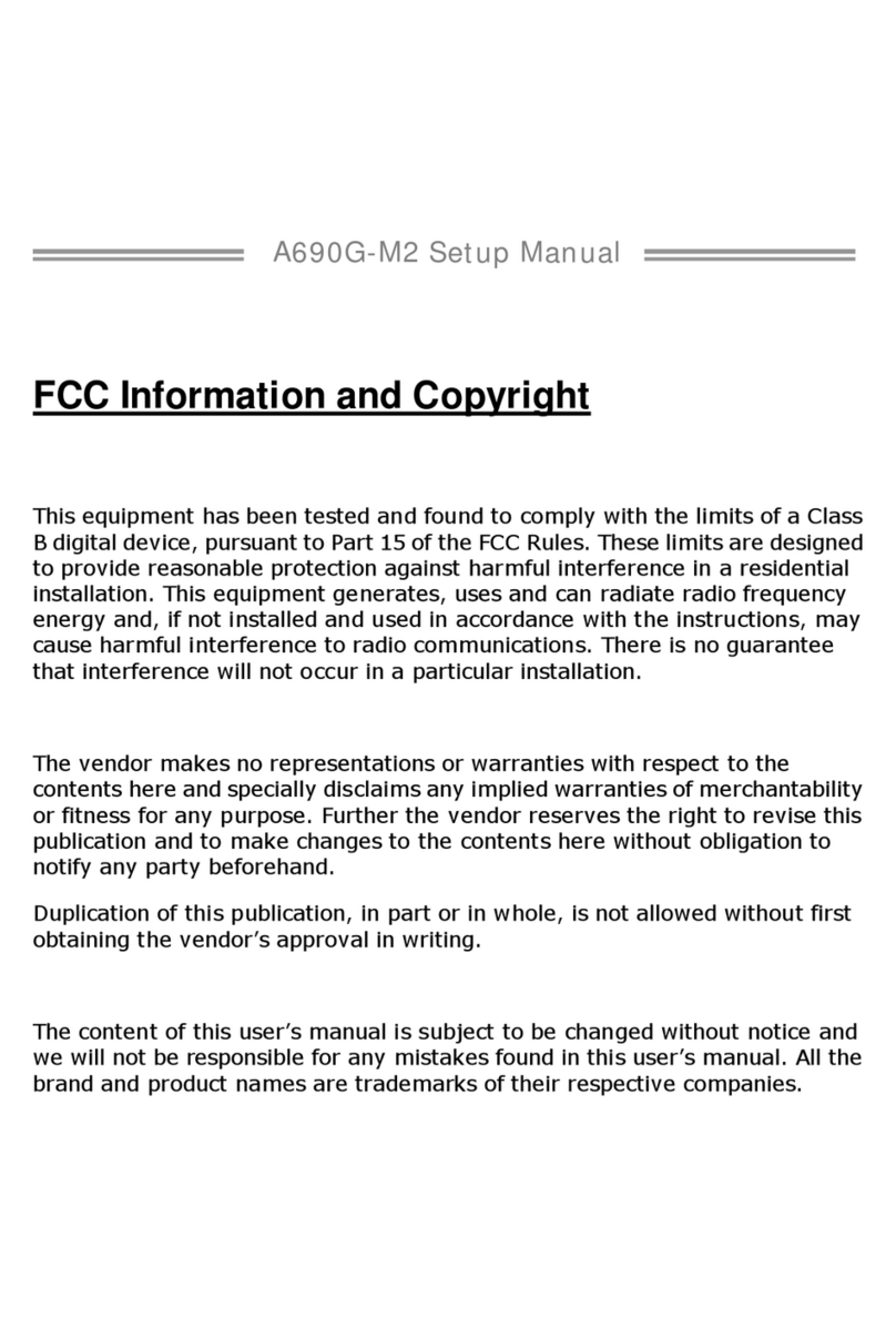 Biostar A690G-M2 User guide Biostar A690G-M2 User guide
