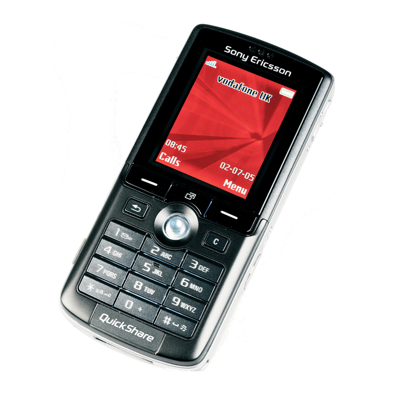 Sony Ericsson K750 User manual