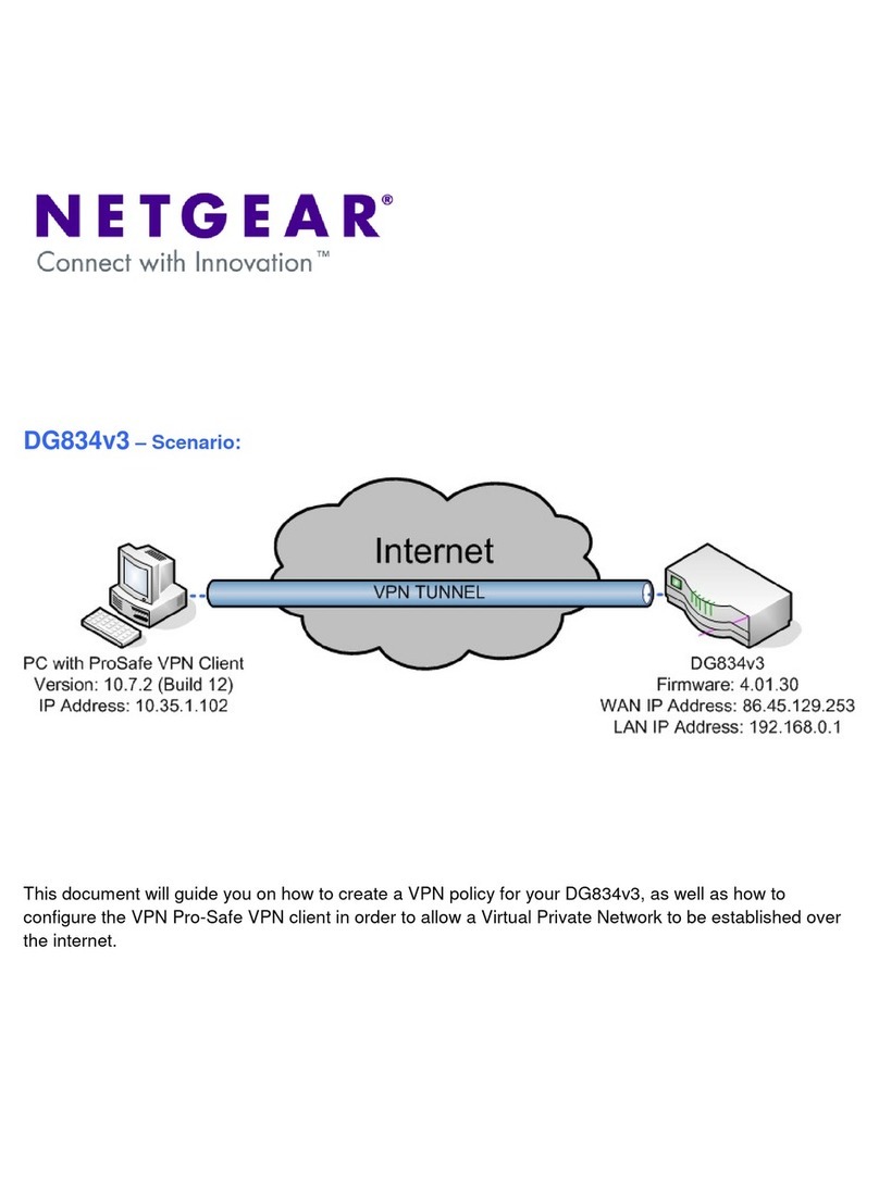 NETGEAR DG834Gv2 - 54 Mbps Wireless ADSL Firewall... User manual
