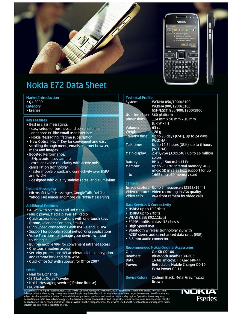 Nokia 002Q942 datasheet