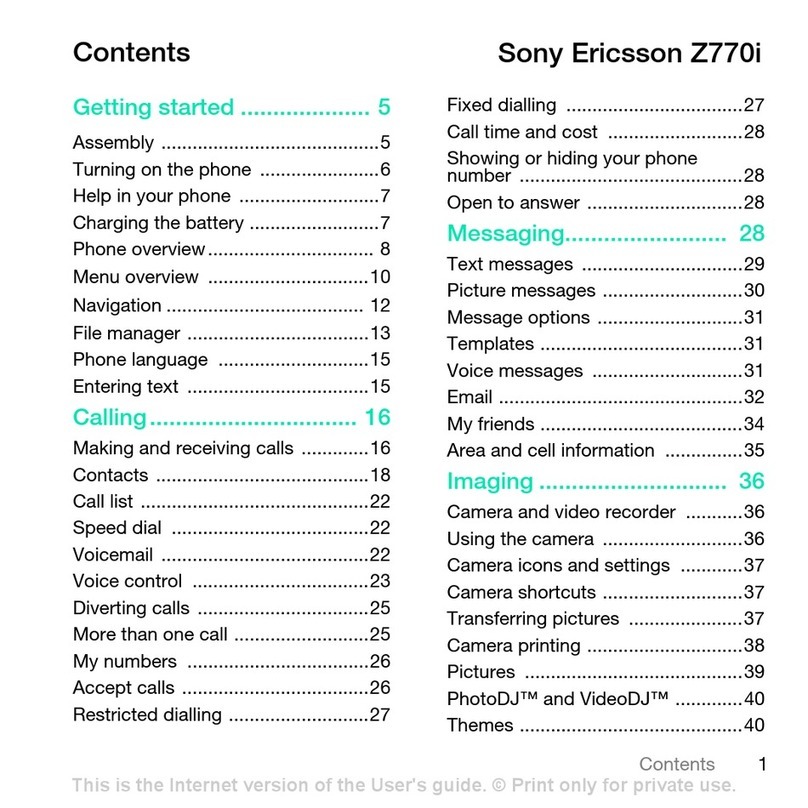Sony Ericsson Ducati Phone user guide
