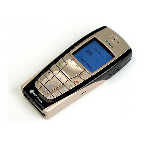 Nokia 1261 - Cell Phone - AMPS User manual