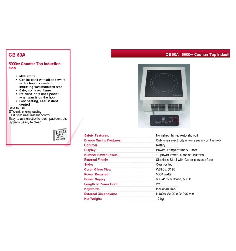 VALERA CB 50A User manual