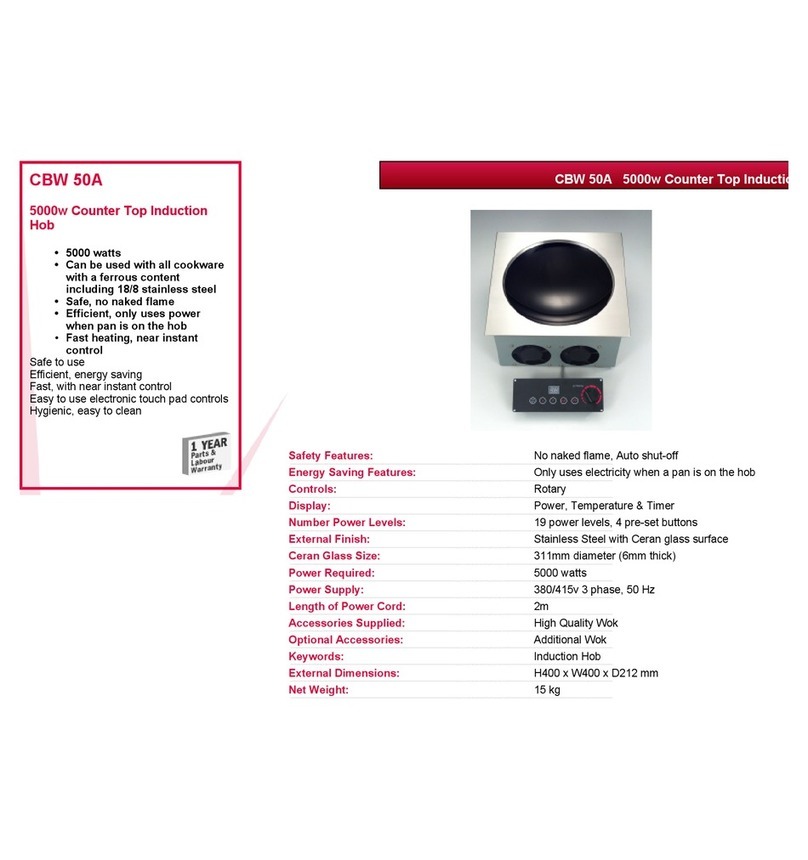 VALERA CBW 50A User manual