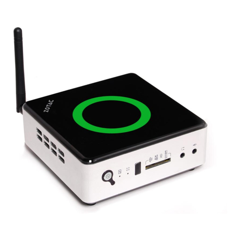 Zotac ZBOX nano AD10 User manual