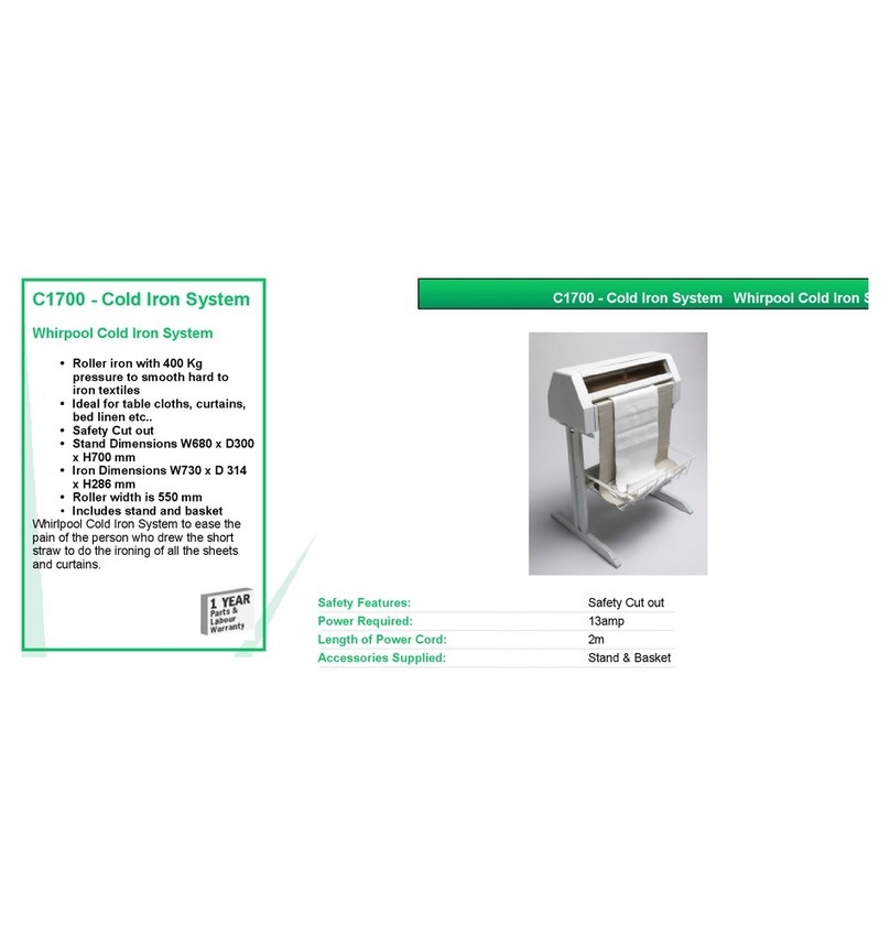 VALERA C1700 datasheet