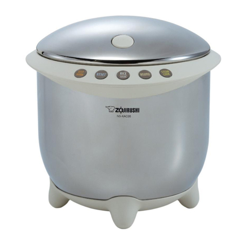 Zojirushi Rizo NS-XAC05 User manual