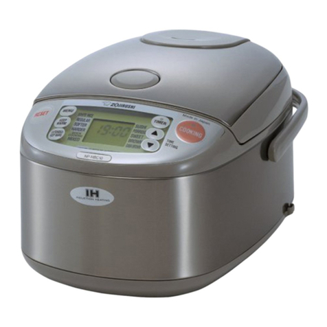 Zojirushi NP-HBC-10 operating instructions